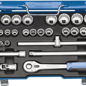 Zestaw kluczy nasadowych Gedore 2682877 2682877 1/2″ (12.5 mm) Zestaw kluczy nasadowych Gedore 2682877 2682877 1/2″ (12.5 mm)