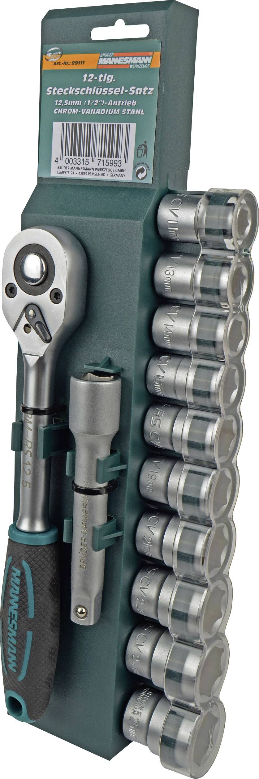 Zestaw kluczy nasadowych Brüder Mannesmann M29111 M29111 1/2" (12.5 mm) - obrazek 1