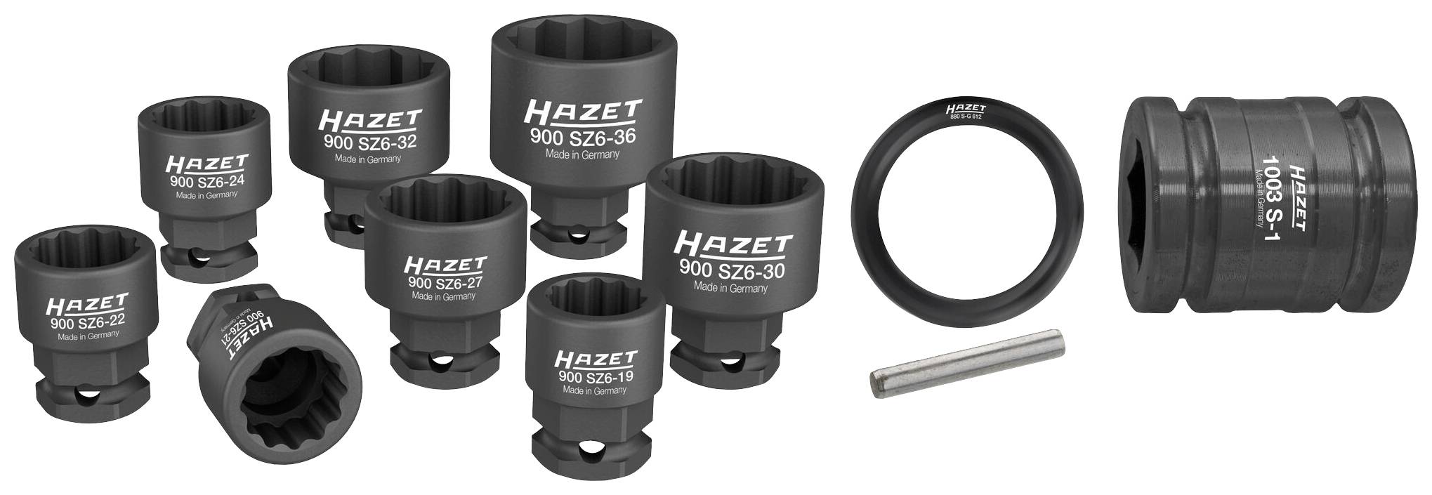 Nasadka zestaw Hazet 900SZ6/11 900SZ6/11 1/2" (12.5 mm) - obrazek 1
