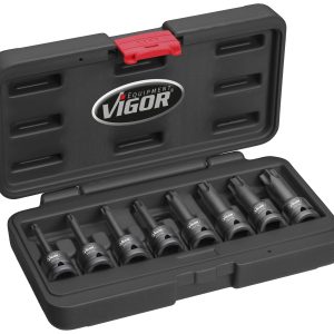 Nasadka do klucza udarowego zestaw Vigor V7017 V7017 Nasadka do klucza udarowego zestaw Vigor V7017 V7017