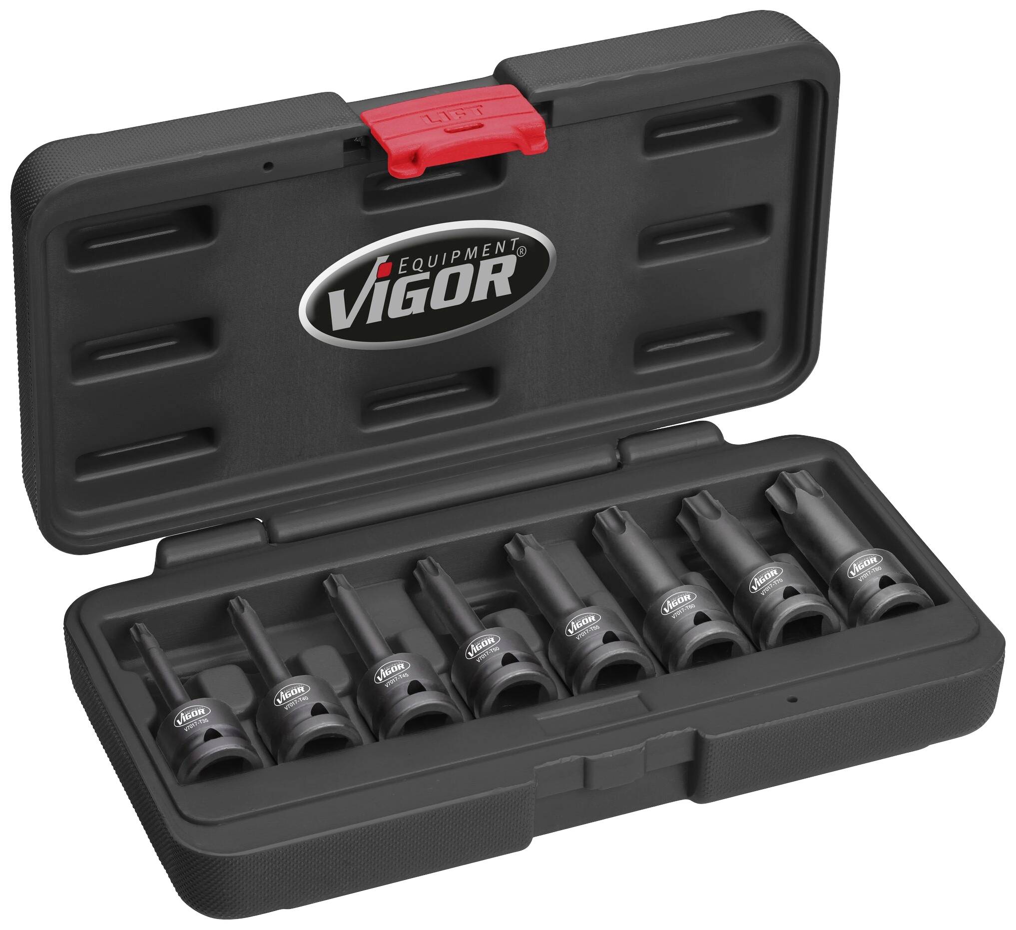 Nasadka do klucza udarowego zestaw Vigor V7017 V7017 - obrazek 1