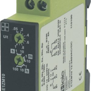 tele 110200 Przekaźnik czasowy E1ZM10 24-240VAC/DC, 250 V/AC, 8 A, 1 szt. tele 110200 Przekaźnik czasowy E1ZM10 24-240VAC/DC, 250 V/AC, 8 A, 1 szt.