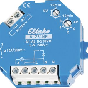 Wyłącznik czasowy Eltaco TLZ61NP-8, 1 – 12 min., 10 A, 230 V Wyłącznik czasowy Eltaco TLZ61NP-8, 1 – 12 min., 10 A, 230 V