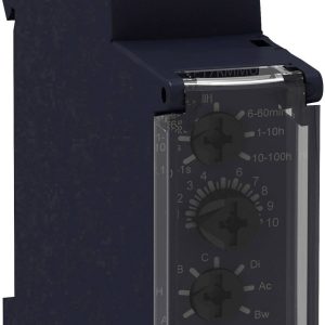 Przekaźnik czasowy Schneider Electric RE17RMMU, 0.1 s – 100 h, 250 V/AC, 8 A, 1 szt. Przekaźnik czasowy Schneider Electric RE17RMMU, 0.1 s – 100 h, 250 V/AC, 8 A, 1 szt.