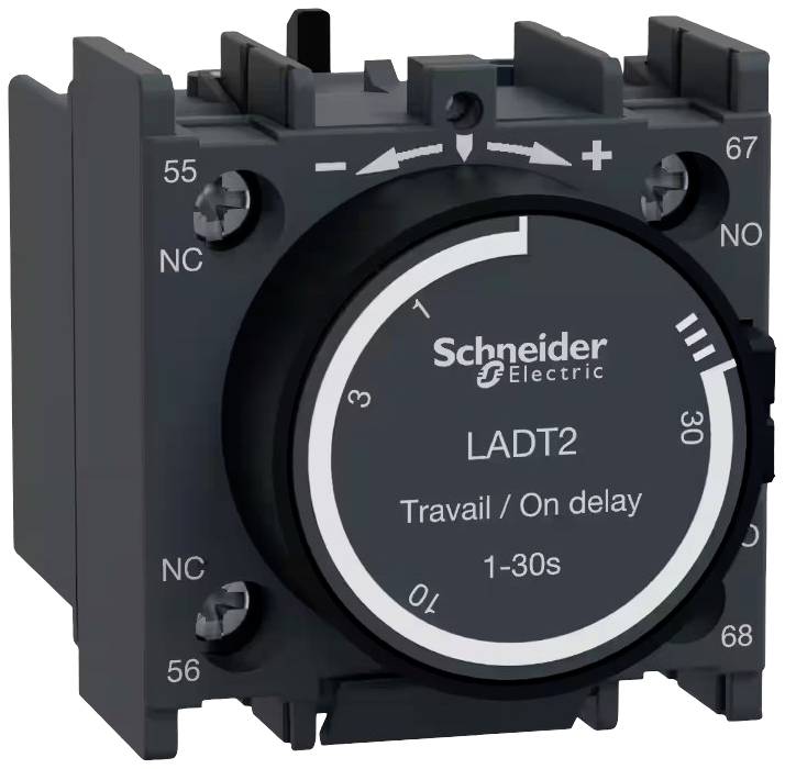 Blok przekaźnika czasowego Schneider Electric LADT2, 1 szt. - obrazek 1