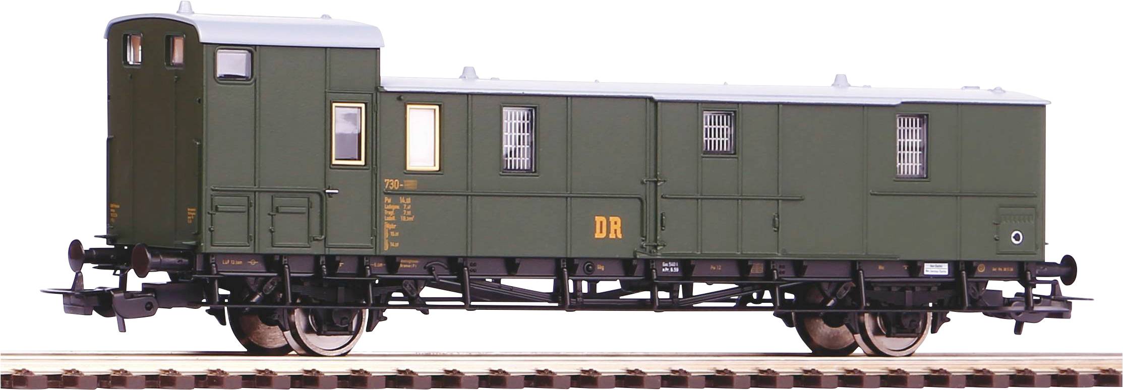 Wagon bagażowy Piko H0 53196 H0 Sachsenwagen Pw wagon bagażowy DR - obrazek 1