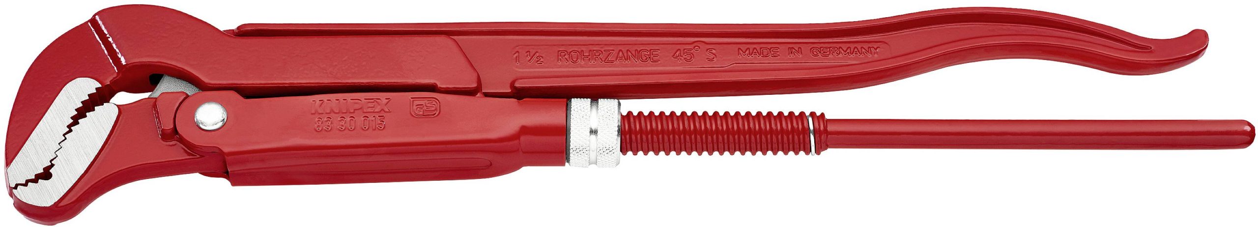 Klucz do rur narożnych Knipex 83 30 015, 1 1/2", 45° - obrazek 1