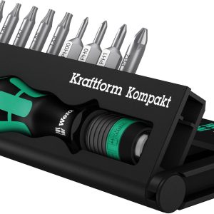 Bity Wera Kraftform Kompakt 11 Plus 05 135942 001, krzyżakowy Phillips, TORX wewnętrzny, stal narzędziowa, 10 szt. Bity Wera Kraftform Kompakt 11 Plus 05 135942 001, krzyżakowy Phillips, TORX wewnętrzny, stal narzędziowa, 10 szt.
