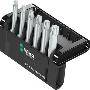 Bity Wera 867/4 Z Mini-Check TX, 50 mm 05056472001, TORX wewnętrzny, stal narzędziowa, 6 szt. Bity Wera 867/4 Z Mini-Check TX, 50 mm 05056472001, TORX wewnętrzny, stal narzędziowa, 6 szt.
