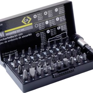Bity C.K T4508 1 szt. płaski, krzyżakowy Phillips, krzyżakowy Pozidriv, sześciokąt BO, Wielowypust (XZN), napinacz, TORQ Bity C.K T4508 1 szt. płaski, krzyżakowy Phillips, krzyżakowy Pozidriv, sześciokąt BO, Wielowypust (XZN), napinacz, TORQ