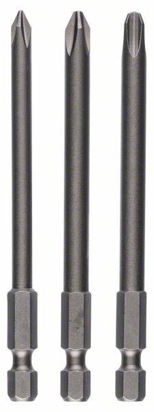 Bity PH 1, PH 2, PH 3 Bosch Accessories 2607001758 bardzo twardy E 6.3 3 szt. - obrazek 1
