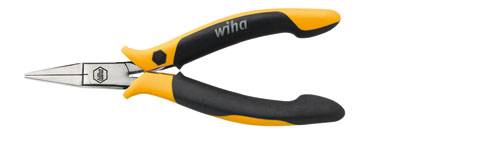 Wiha 26806 ESD Szczypce płaskie proste stal narzędziowa 120 mm - obrazek 1