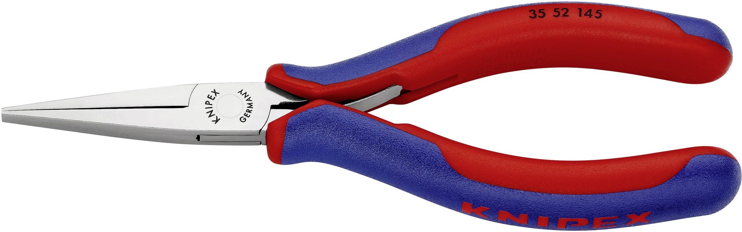 Knipex 35 52 145 dla elektroników i mechaników Szczypce płaskie proste stal narzędziowa 145 mm - obrazek 1