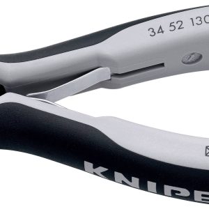 Knipex 34 52 130 ESD ESD Szczypce płaskie, okrągłe stal łożyskowa chromowo-wanadowa 130 mm Knipex 34 52 130 ESD ESD Szczypce płaskie, okrągłe stal łożyskowa chromowo-wanadowa 130 mm