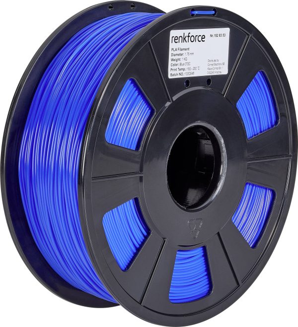 Filament do drukarek 3D PLA Pro Renkforce RF-4511194, Średnica filamentu: 1.75 mm, 1000 g, niebieski