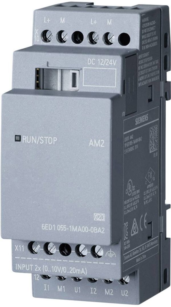 Siemens LOGO! AM2 0BA2 Moduł rozszerzeń PLC 24 V/DC