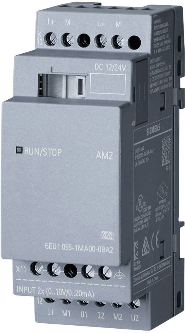 Siemens LOGO! AM2 0BA2 Moduł rozszerzeń PLC 24 V/DC - obrazek 1