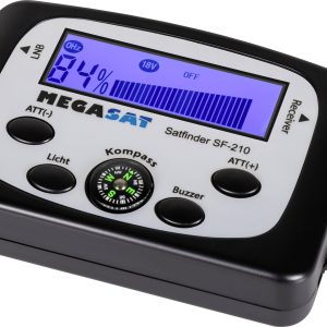 MegaSat SF 210 Wykrywacz sygnału satelitarnego MegaSat SF 210 Wykrywacz sygnału satelitarnego