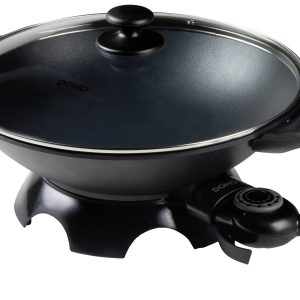 DOMO DO8708W DO8708W Wok elektryczny czarny DOMO DO8708W DO8708W Wok elektryczny czarny