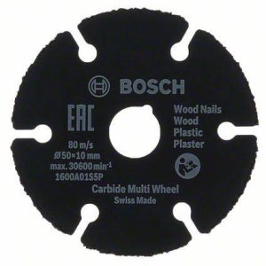 Tarcza tnąca prosta Bosch Accessories Carbide Multi Wheel 1600A01S5X 50 mm 1 szt. Tarcza tnąca prosta Bosch Accessories Carbide Multi Wheel 1600A01S5X 50 mm 1 szt.