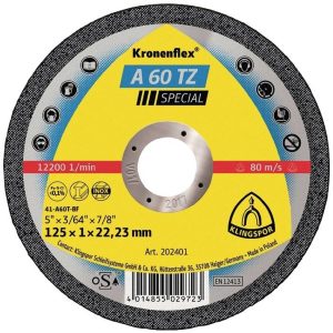 Tarcza tnąca prosta Klingspor A 60 TZ Special 202401 125 mm 25 szt. Tarcza tnąca prosta Klingspor A 60 TZ Special 202401 125 mm 25 szt.
