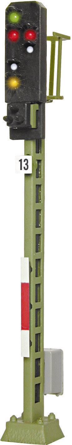 Semafor świetlny Viessmann z sygnałem wyjściowym 4413A, 44 mm, kolej DB, 6 diod, skala - obrazek 1