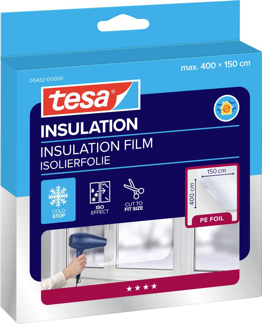 Folia izolacyjna tesa tesamoll® 05432-00000-01 THERMO COVER (D x S) 4 m x 1.5 m 4 m 1 szt. - obrazek 1