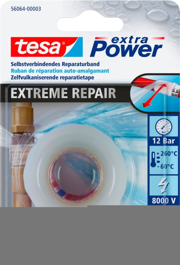 Taśma naprawcza tesa tesa® extra Power 56064-00003-00 EXTREME REPAIR (D x S) 2.5 m x 19 mm 2.5 m 1 szt.