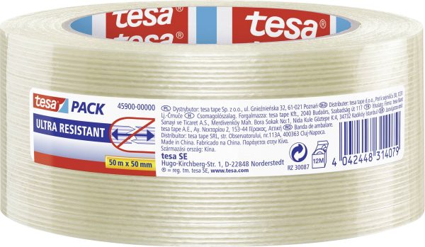 Taśma włókninowa tesa tesapack® 45900-00000-00 ULTRA RESISTANT (D x S) 50 m x 50 mm 50 m 1 szt.