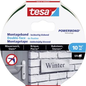 Taśma montażowa tesa tesa® Powerbond 77749-00000-00 BRICK & STONE (D x S) 5 m x 19 mm 5 m 1 szt. Taśma montażowa tesa tesa® Powerbond 77749-00000-00 BRICK & STONE (D x S) 5 m x 19 mm 5 m 1 szt.