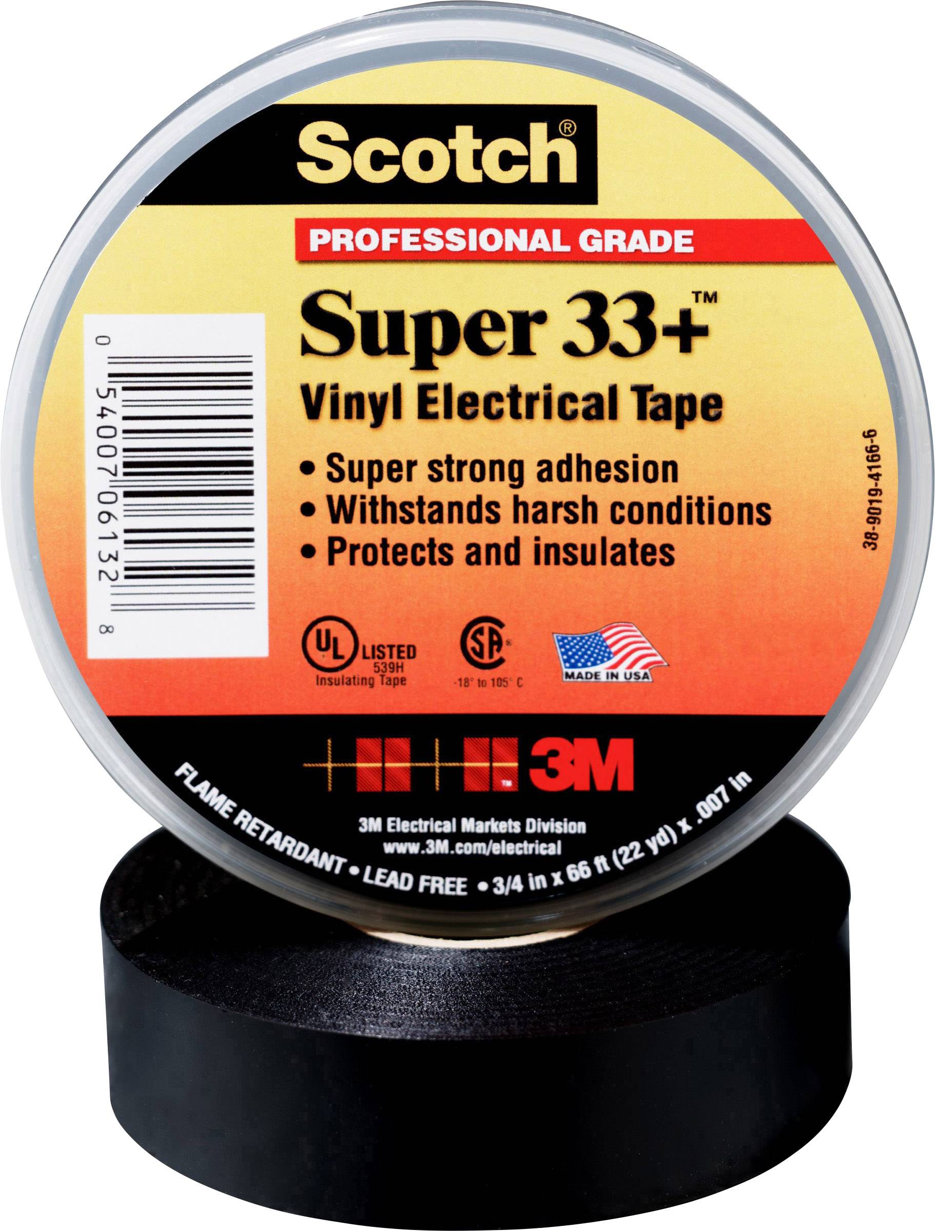 Taśma izolacyjna Scotch Scotch® SUPER33+-19X33 (D x S) 33 m x 19 mm 33 m 1 szt. - obrazek 1