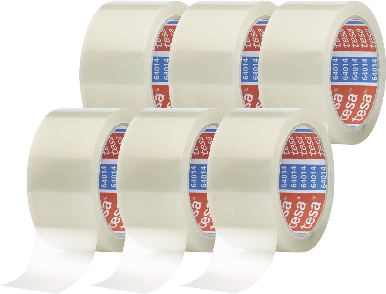 Taśma klejąca tesa 64014-500-00 tesapack (D x S) 66 m x 50 mm 66 m 6 szt. - obrazek 1