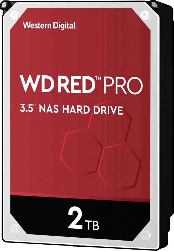 Western Digital WD Red™ Pro 2 TB Dysk twardy wewnętrzny, 3,5” (8,9 cm) SATA 6 Gb/s WD2002FFSX Opakowanie zastępcze