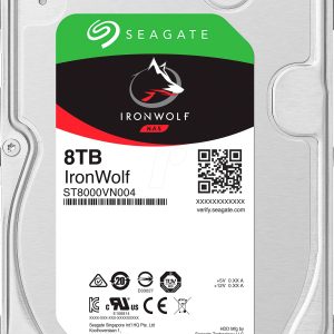 Seagate IronWolf™ 8 TB Dysk twardy wewnętrzny, 3,5” (8,9 cm) SATA III ST8000VN004 Opakowanie zastępcze Seagate IronWolf™ 8 TB Dysk twardy wewnętrzny, 3,5” (8,9 cm) SATA III ST8000VN004 Opakowanie zastępcze