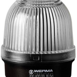 Werma Signaltechnik Sygnalizator świetlny 200.400.00 200.400.00 biały światło ciągłe 12 V/AC, 12 V/DC, 24 V/AC, 24 V/DC,