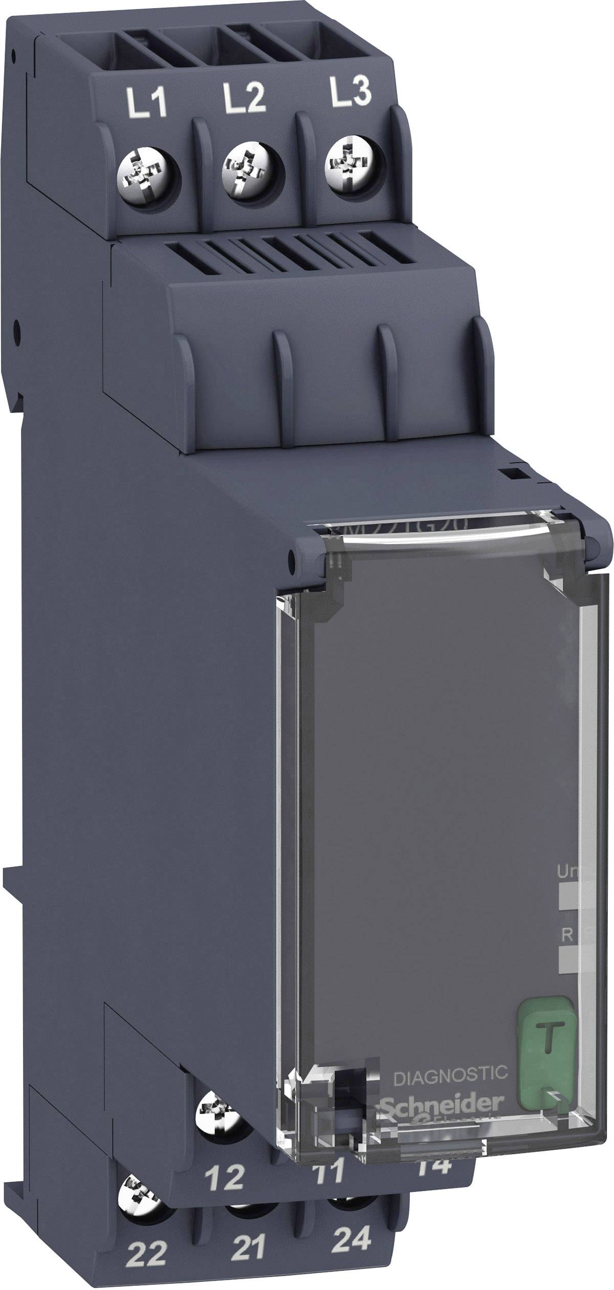 Przekaźnik monitorujący Schneider Electric RM22TG20, 250 V/AC, 8 A, 1 szt. - obrazek 1