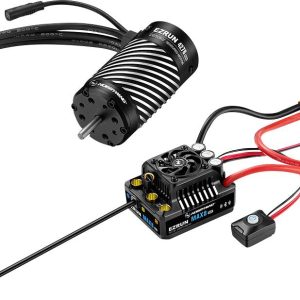 Zestaw napędowy bezszczotkowy do modeli RC Hobbywing Ezrun MAX8 G2S Combo mit 4278SD 2250kV G2R 1 szt. Zestaw napędowy bezszczotkowy do modeli RC Hobbywing Ezrun MAX8 G2S Combo mit 4278SD 2250kV G2R 1 szt.