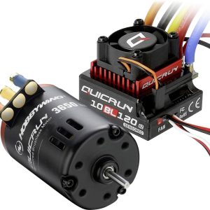 Zestaw napędowy bezszczotkowy do modeli RC Hobbywing Combo 10BL120 G2 mit 3650SD 13.5T 1 szt. Zestaw napędowy bezszczotkowy do modeli RC Hobbywing Combo 10BL120 G2 mit 3650SD 13.5T 1 szt.