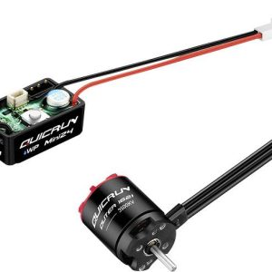 Zestaw napędowy bezszczotkowy do modeli RC Hobbywing Quicrun WP-Mini24 Combo 1621SL 3500kV 1 szt. Zestaw napędowy bezszczotkowy do modeli RC Hobbywing Quicrun WP-Mini24 Combo 1621SL 3500kV 1 szt.