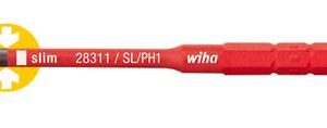 Wkrętak z wymiennymi końcówkami Wiha VDE-Wechselklinge slimVario Xeno Schlitz/PH 2x75mm 34588 płaski, Plus/Minus SL/PH 2
