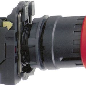 Schneider Electric XB5AS8445 Przycisk zatrzymania awaryjnego pierścień przedni metalowy, zawiera wyłącznik awaryjny, okr
