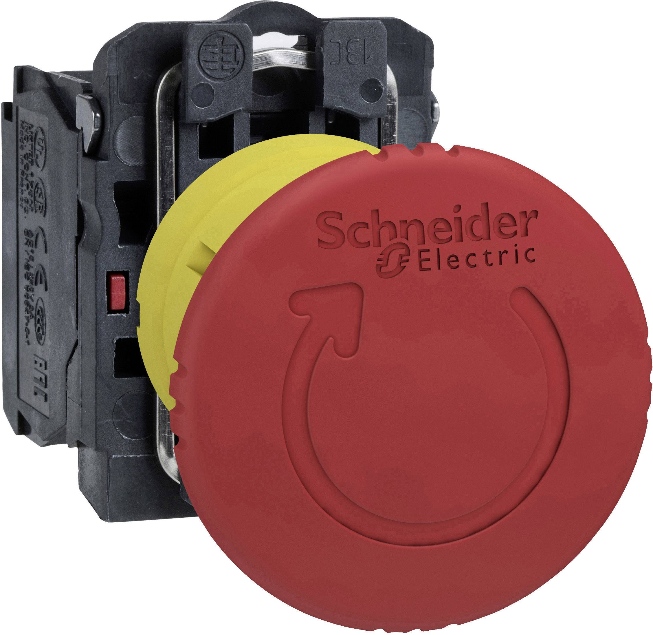 Przycisk zatrzymania awaryjnego Schneider Electric XB5AS8442, 120 V/AC, 1 NC, 1 szt. - obrazek 1