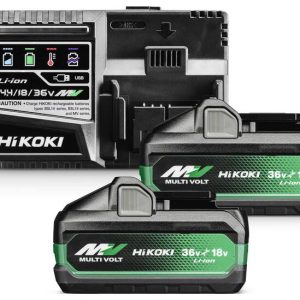 HiKOKI UC18YSL3WJZ Ładowarka i akumulator do elektronarzędzi 18 V, 36 V 4 Ah, 8 Ah HiKOKI UC18YSL3WJZ Ładowarka i akumulator do elektronarzędzi 18 V, 36 V 4 Ah, 8 Ah