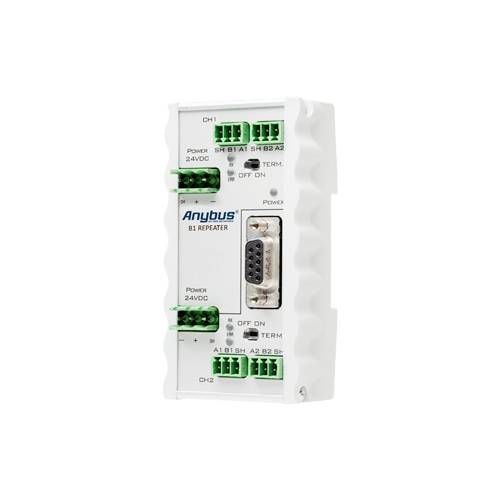 Repeater Profibus Anybus Profibus Repeater B1 Napięcie robocze: 19 V/DC