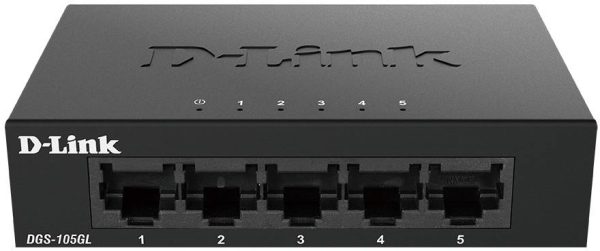 D-Link DGS-105GL/E DGS-105GL/E Switch sieciowy 5 Portów 1 GBit/s