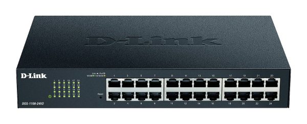 D-Link DGS-1100-24V2/E DGS-1100-24V2/E Switch sieciowy RJ45 24 Porty 48 Gbit/s