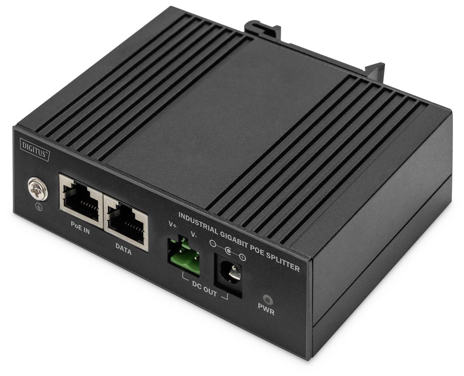 Digitus DN-651140 DN-651140 Spliter PoE 2 Porty 10 / 100 / 1000 MBit/s funkcja PoE - obrazek 1
