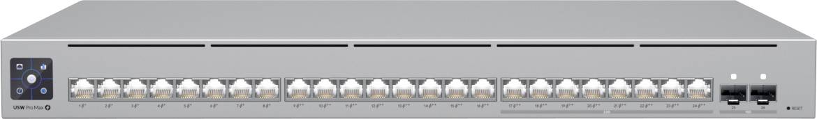 Ubiquiti Networks USW-PRO-MAX-24-POE UniFi USW Pro Max Switch sieciowy 24+2 Porty - obrazek 1
