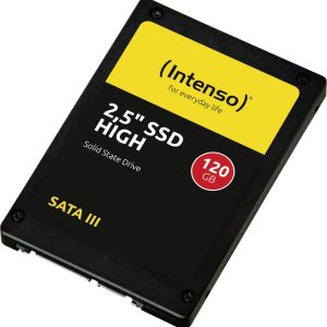 Dysk SSD wewnętrzny, 2,5” (6,35 cm) 120 GB Intenso High Performance SATA 6 Gb/s Produkt nowy Dysk SSD wewnętrzny, 2,5” (6,35 cm) 120 GB Intenso High Performance SATA 6 Gb/s Produkt nowy