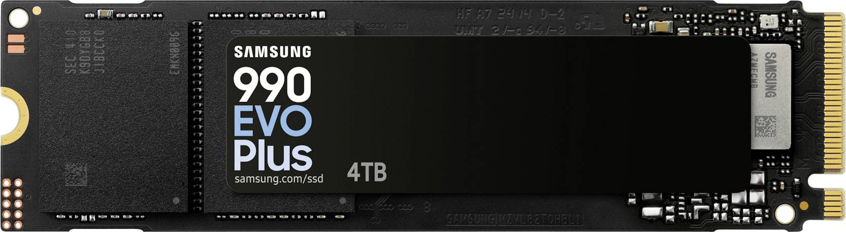 Dysk wewnętrzny SSD NVMe/PCIe M.2 4 TB Samsung 990 EVO Plus M.2 NVMe PCIe 4.0 x4, M.2 NVMe PCIe 5.0 x2 Produkt nowy - obrazek 1